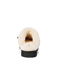 Dearfoams Women's Fireside by Sydney Dream Bow Scuff Slippers