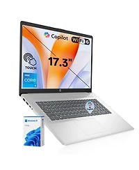 Hp Essential 17.3" Touchscreen Business Laptop, Intel Core i5-1335U, Intel Iris Graphics, 16GB DDR4, 512GB Ssd, Wi-Fi 6, Windows 11 Home, Silver
