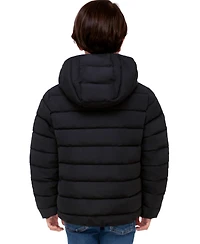 Rokka&Rolla Boys' Hudson Lightweight Hooded Puffer Jacket, 4-18