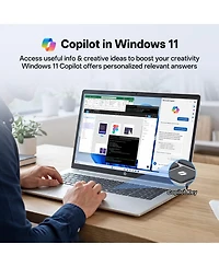 Hp Essential 17.3" Touchscreen Business Laptop, Intel Core i5-1335U, Intel Iris Graphics, 16GB DDR4, 2TB Ssd, Wi-Fi 6, Windows 11 Pro, Silver