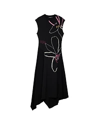 Desigual Women's Asymmetric Floral Dress