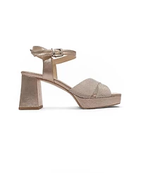Prologue Shoes Women's Bavena Platform Block Heel Sandal