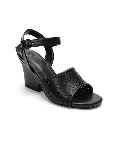 Prologue Shoes Women's Hervon Block Heel Ankle Strap Sandal