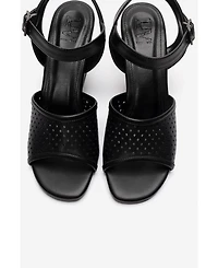 Prologue Shoes Women's Hervon Block Heel Ankle Strap Sandal