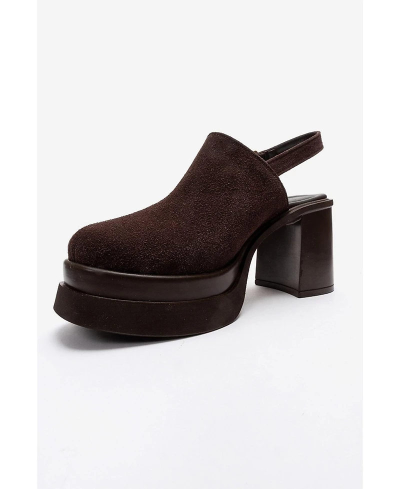 Prologue Shoes Women's Bavix Block Heel Platform Sandal
