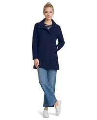 Lands' End Women's Boucle Fleece Coat