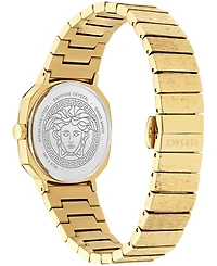 Versace Women's V-Arcadis Silver Stainless Steel Bracelet Watch 32mm