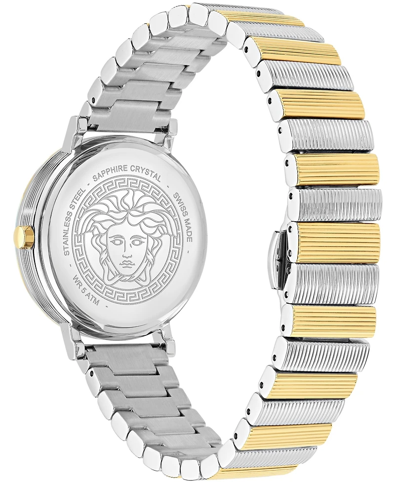 Versace Women's V-Libra Two-Tone Stainless Steel Bracelet Watch 35mm