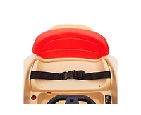 Yobtop 12V Hamburger Bumper Car with Remote Control, 360-Degree Rotation, Bluetooth Music, Ages 3+
