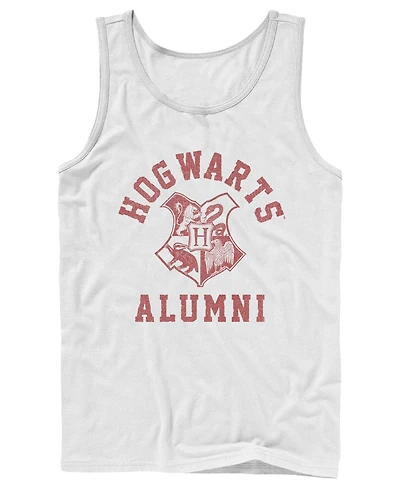 Fifth Sun Men's Harry Potter Hogwarts Alumni Crest Graphic Tank Top