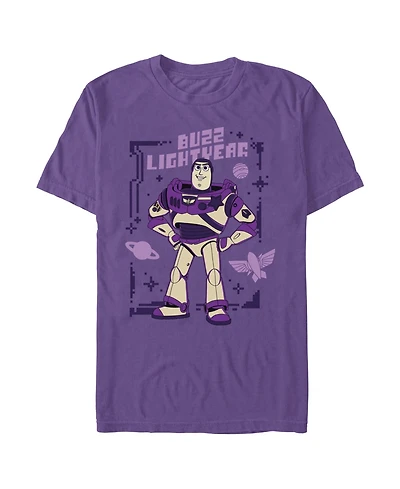 Fifth Sun Mens' Buz Lightyear Pose Crewneck T-Shirt