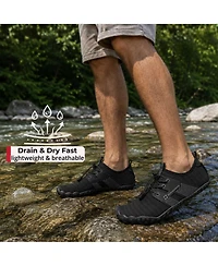 Alpine Swiss Men's Quick-Dry Water Shoes Non-Slip Lightweight Beach Barefoot Sneakers