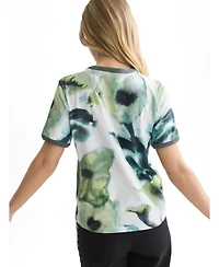 Scotch & Soda Women's Printed Cotton Short-Sleeve Crewneck T-Shirt