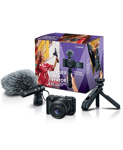 Canon Eos R50 V 4K Mirrorless Camera Kit