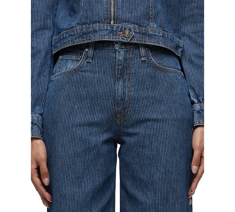 Hudson Jeans Women's James High-Waisted Wide-Leg