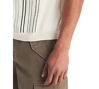 Nautica Men's Performance Jacquard Classic-Fit Polo Sweater
