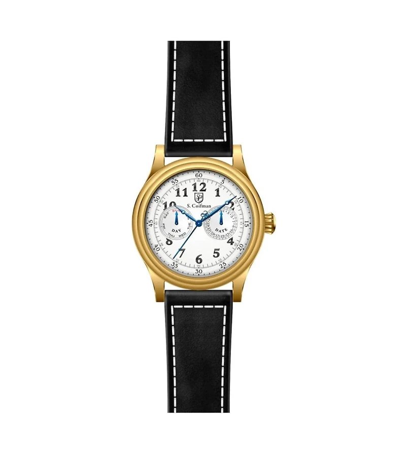 Invicta S.Coifman Men's Heritage Chronograph Dial Stainless Steel Bracelet Watch