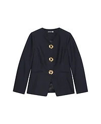 Mint Velvet Women's Wool Blend Sculpted Jacket