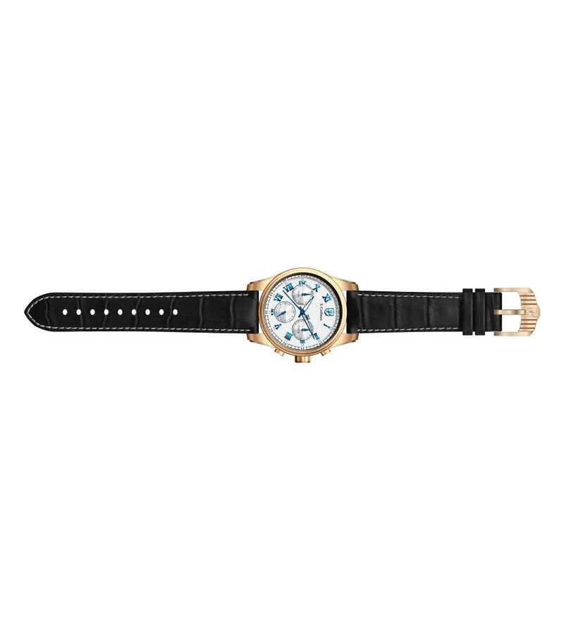 Invicta S.Coifman SC0088 Men's Chronograph Dial Leather Strap Watch
