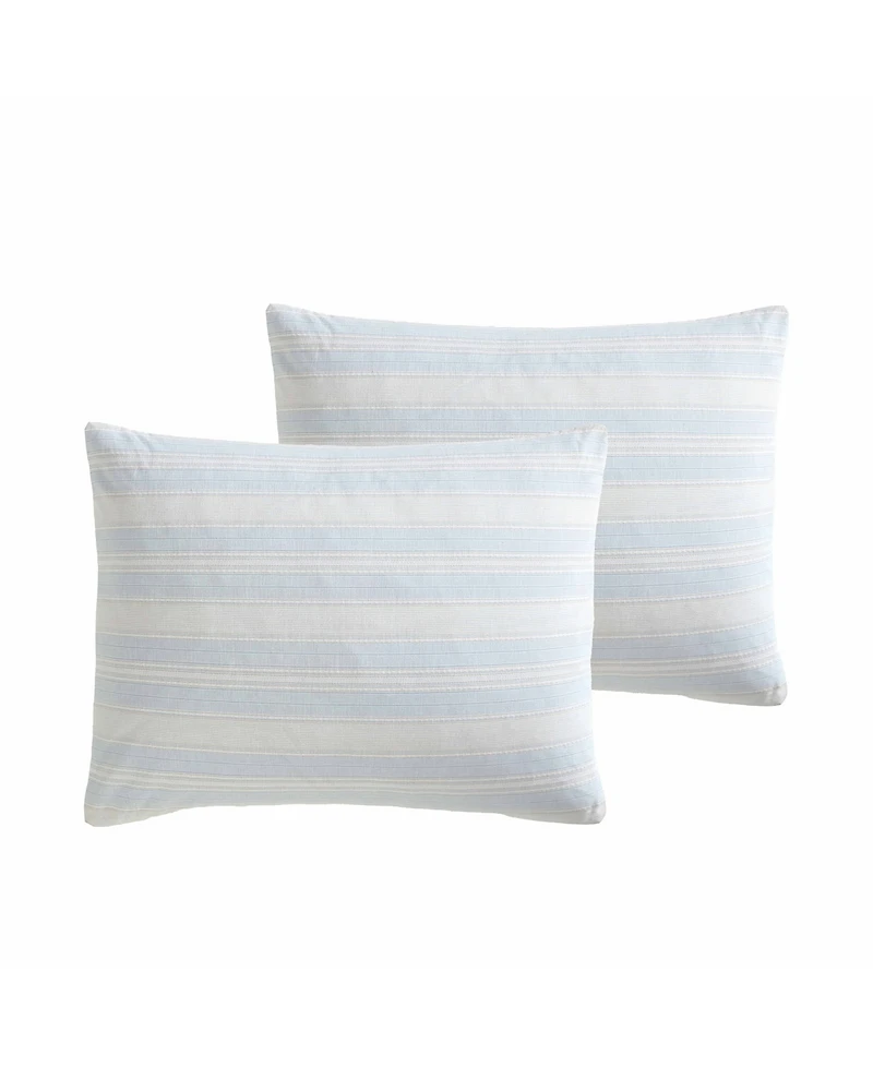 Palm Aire Bay Textured Stripe 3-Piece Comforter Set