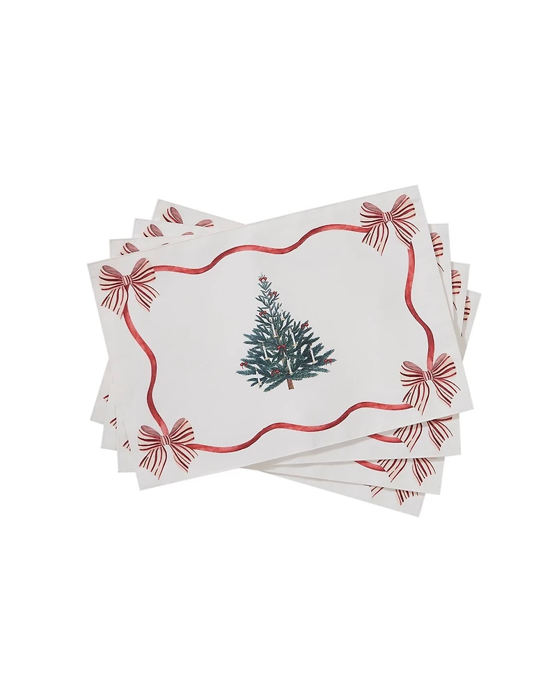 Avanti Heirloom Noel Placemats, Set of 4