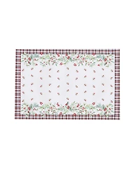 Avanti Holly Plaid Placemats, Set of 4