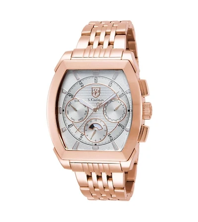 Invicta S.Coifman Men's Chronograph Dial Leather Strap Watch