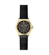 Invicta S.Coifman Men's Chronograph Dial Leather Strap Watch