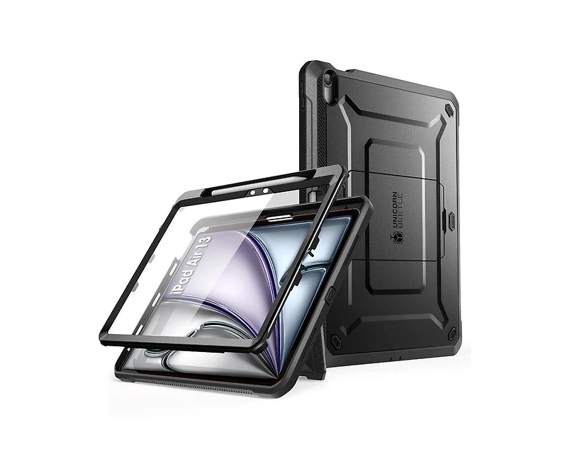 Supcase Unicorn Beetle Pro Rugged Built-In Screen Protector Kickstand Case for iPad Air 13" (2024)