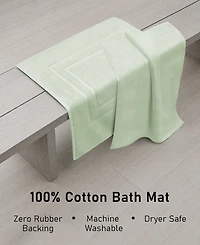 Feather & Stitch, Ny Cotton Super Absorbent Terry 2-Piece Bath Mat Set