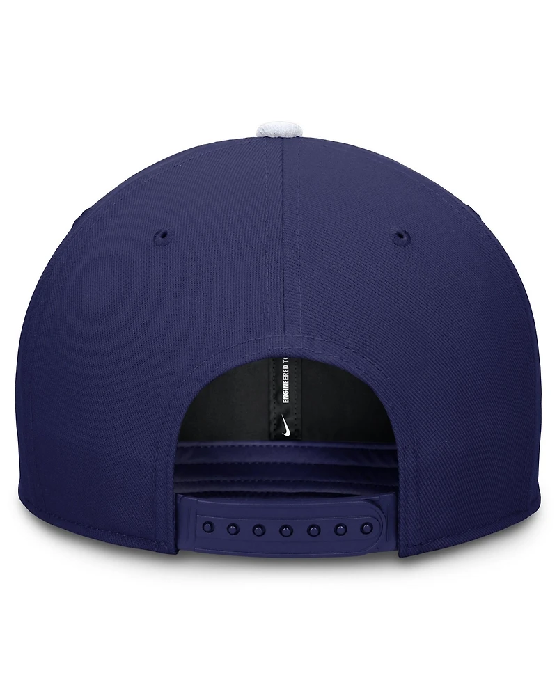 Nike Men's Royal/White Los Angeles Dodgers Pro Dri-fit Snapback Hat
