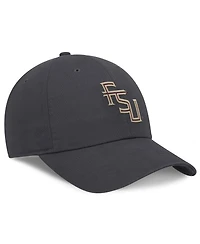 Men's Nike Anthracite Florida State Seminoles Club Dri-fit Adjustable Hat