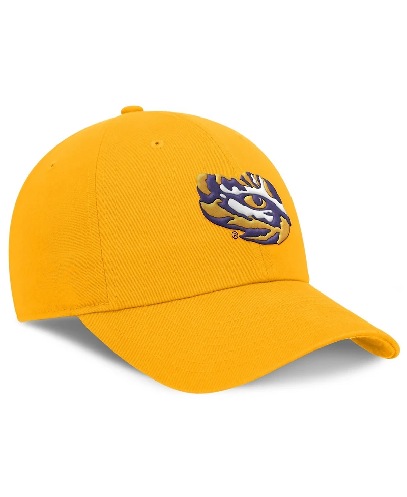 Men's Nike Gold Lsu Tigers Club Dri-fit Adjustable Hat