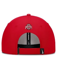 Men's Nike Scarlet Ohio State Buckeyes The Club Dri-fit Adjustable Hat