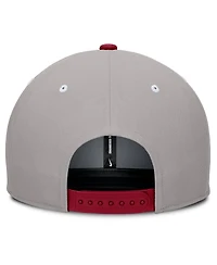 Nike Men's Cardinal/Gray Stanford Cardinal Prep Pro Performance Snapback Hat
