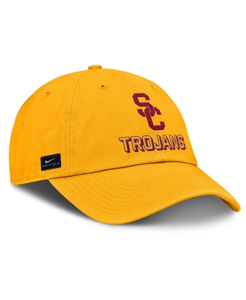 Nike Men's Gold Usc Trojans 2025 On-Field Club Adjustable Hat