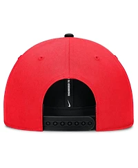 Nike Men's Crimson/Black San Francisco Giants Neon 90s Rise Adjustable Hat