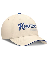 Men's Nike Natural Kentucky Wildcats 2026 Primetime Swooshflex Hat