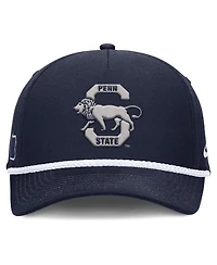 Men's and Women's Nike Navy Penn State Nittany Lions 2026 Basketball Refresh 5-Panel Rope Rise Hat