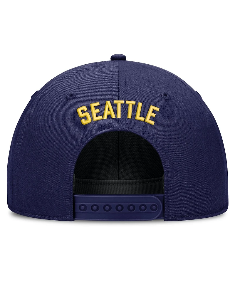 Men's Nike Royal Seattle Mariners Cooperstown Rise Adjustable Hat