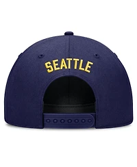 Men's Nike Royal Seattle Mariners Cooperstown Rise Adjustable Hat