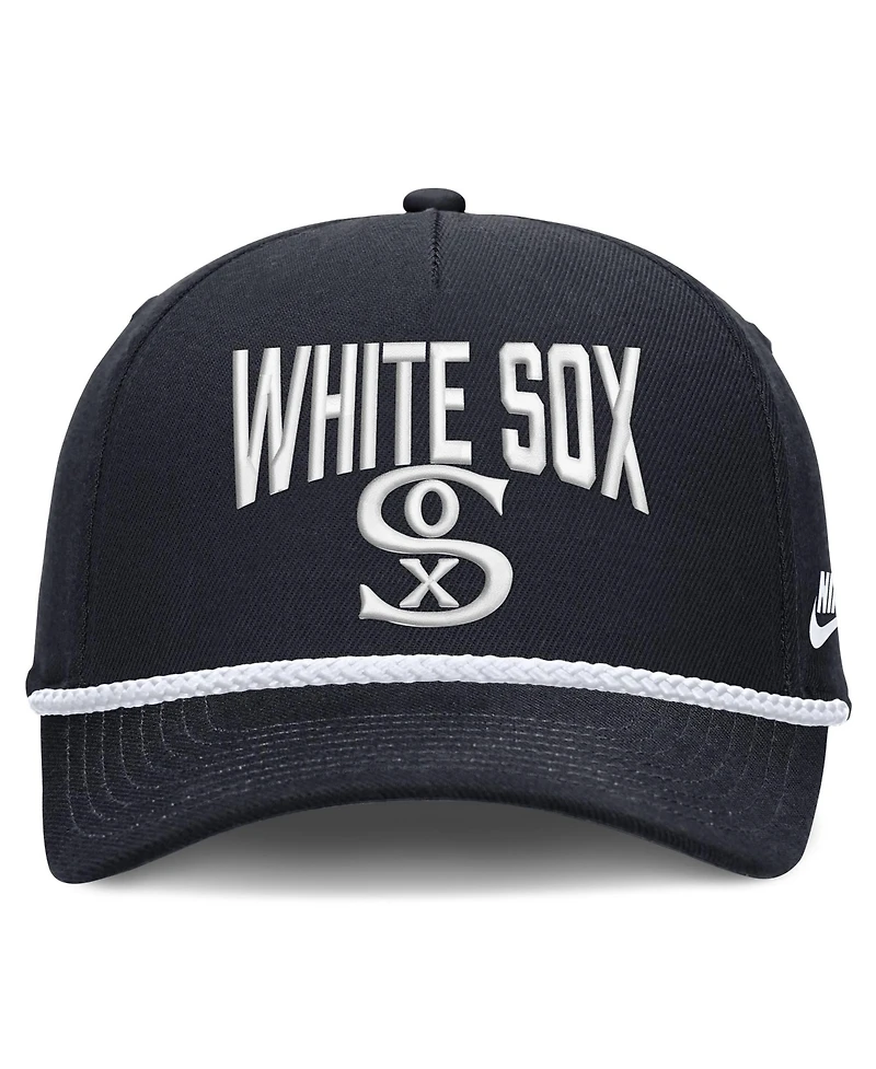 Men's Nike Navy Chicago White Sox Cooperstown Rise Adjustable Hat