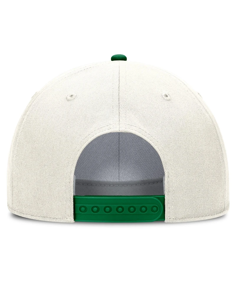 Men's Nike Cream Oakland Athletics Cooperstown Collection Rise Adjustable Hat