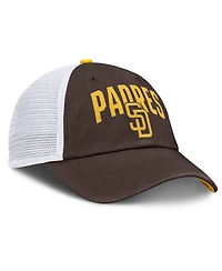 Men's Nike Brown San Diego Padres Primetime Club Adjustable Trucker Hat