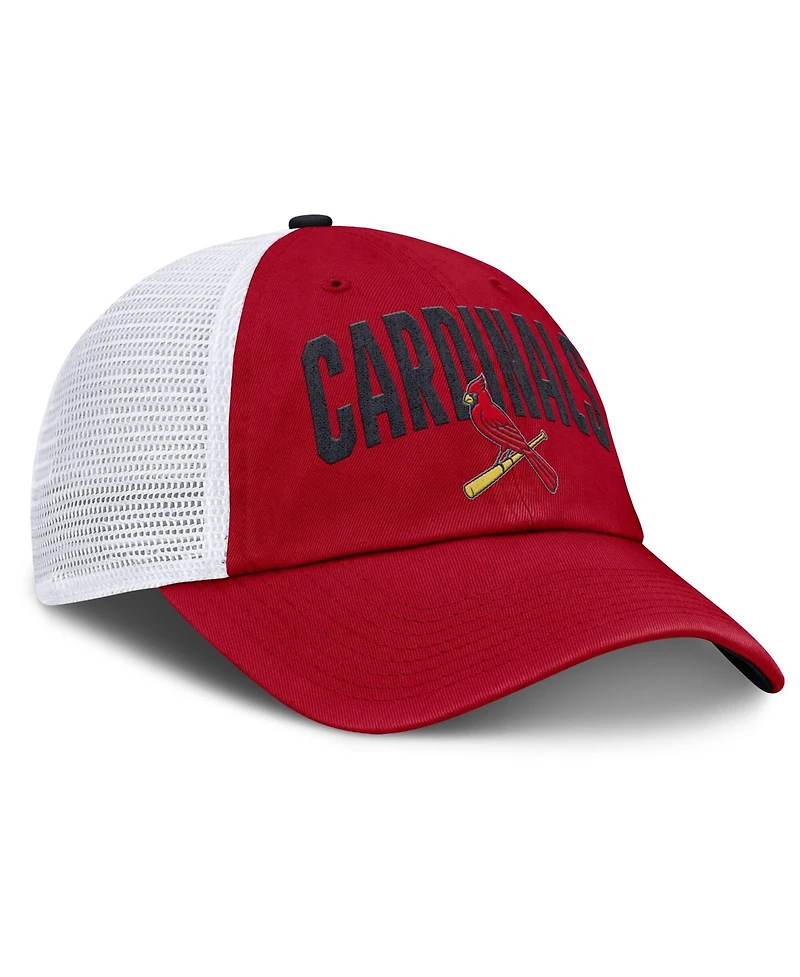 Men's Nike Red St. Louis Cardinals Primetime Club Adjustable Trucker Hat