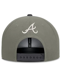 Men's Nike Olive Atlanta Braves Pro Dri-fit snapback Hat