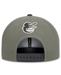 Men's Nike Olive Baltimore Orioles Pro Dri-fit snapback Hat