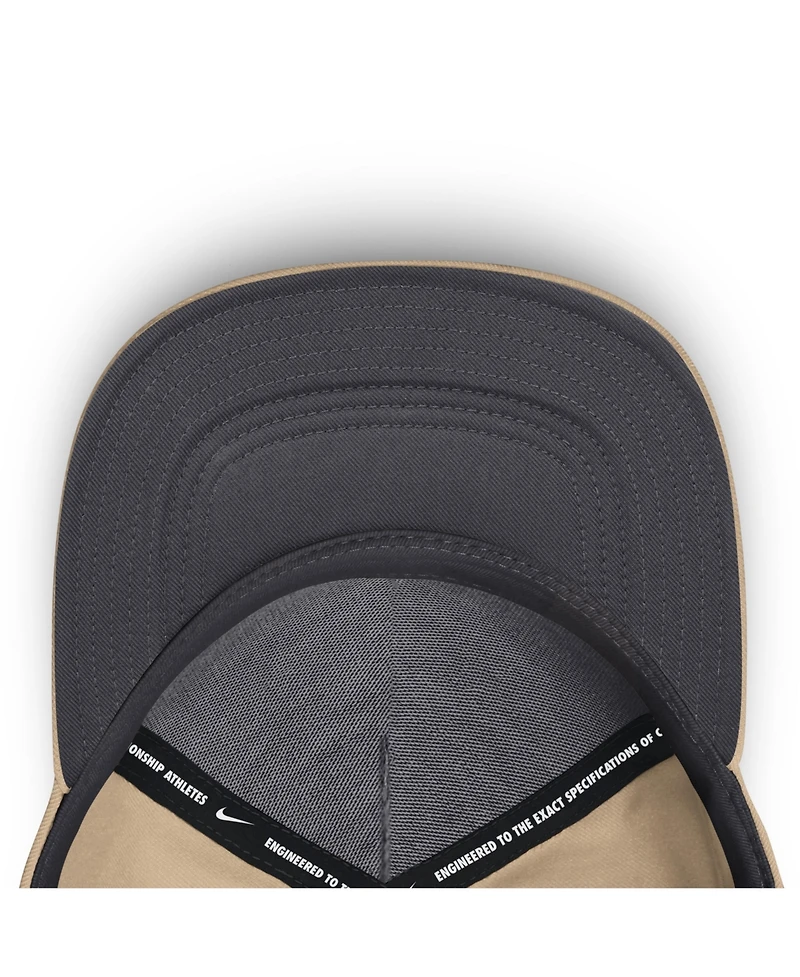 Nike Men's Khaki San Diego Padres Desert Pro AeroBill Dri-fit Snapback Hat