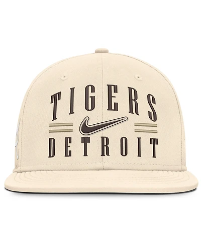 Men's Nike Natural Detroit Tigers True Dri-fit AeroBill Fitted Hat