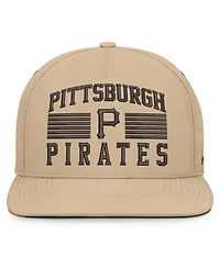 Nike Men's Khaki Pittsburgh Pirates Desert Pro AeroBill Dri-fit Snapback Hat